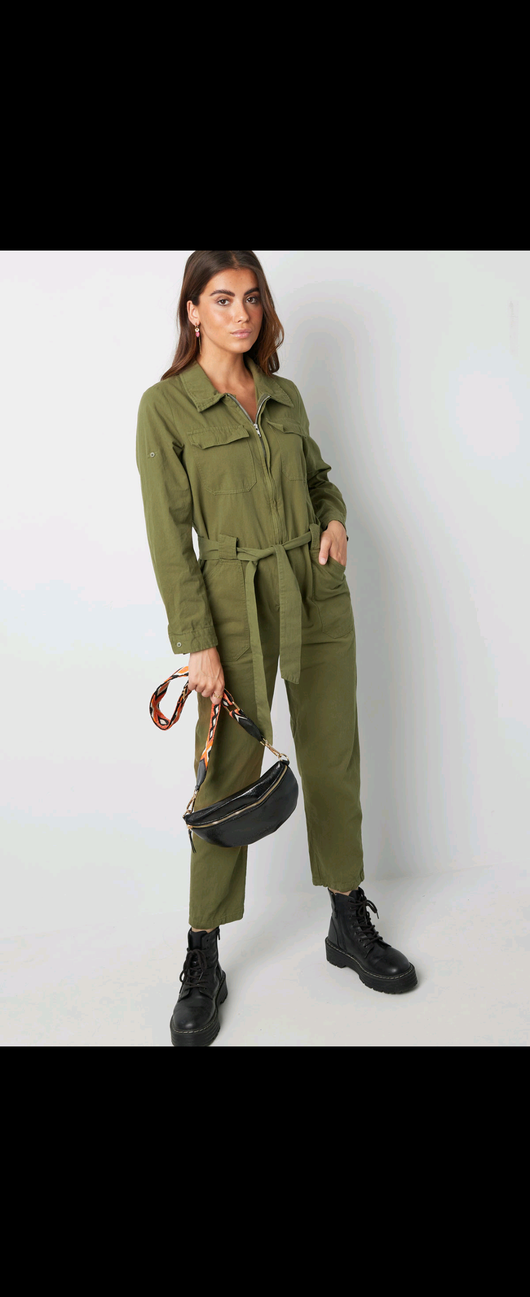 Olive Green Jumpsuit