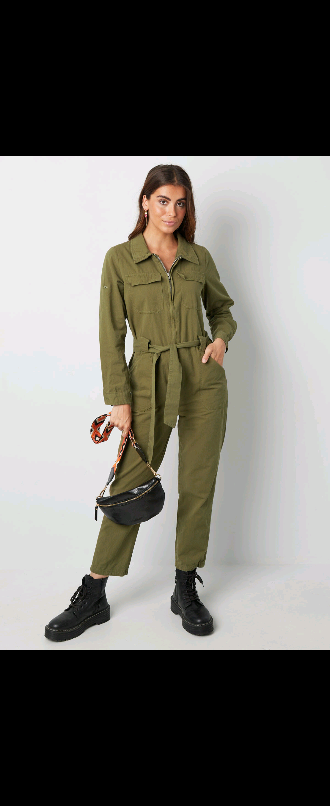 Olive Green Jumpsuit