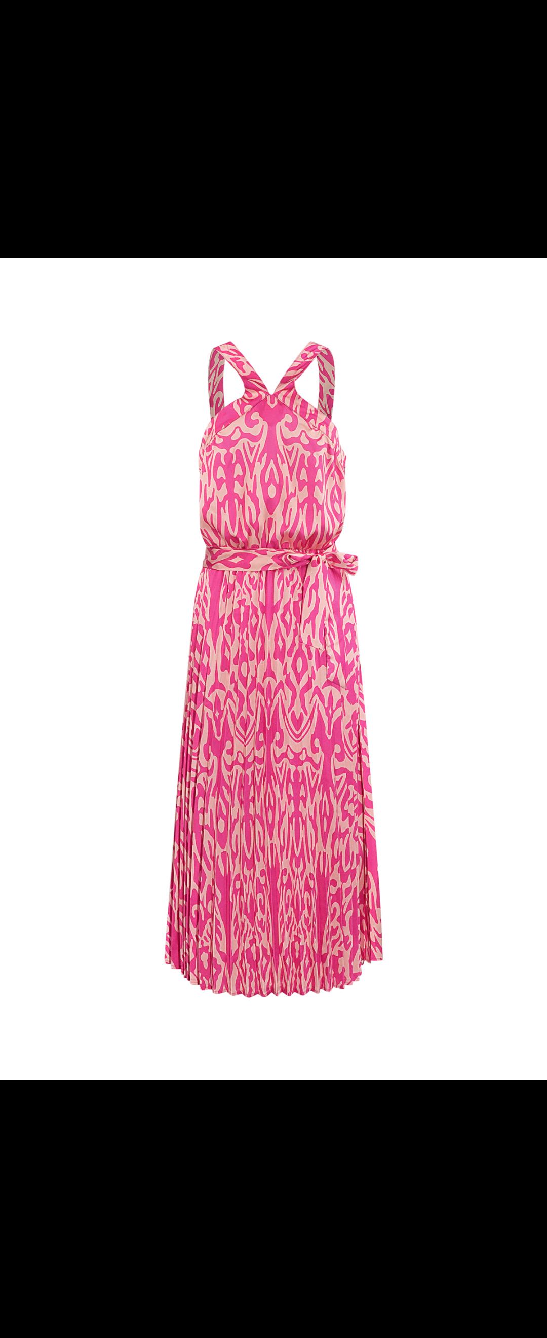 Fuschia Tropical Dress
