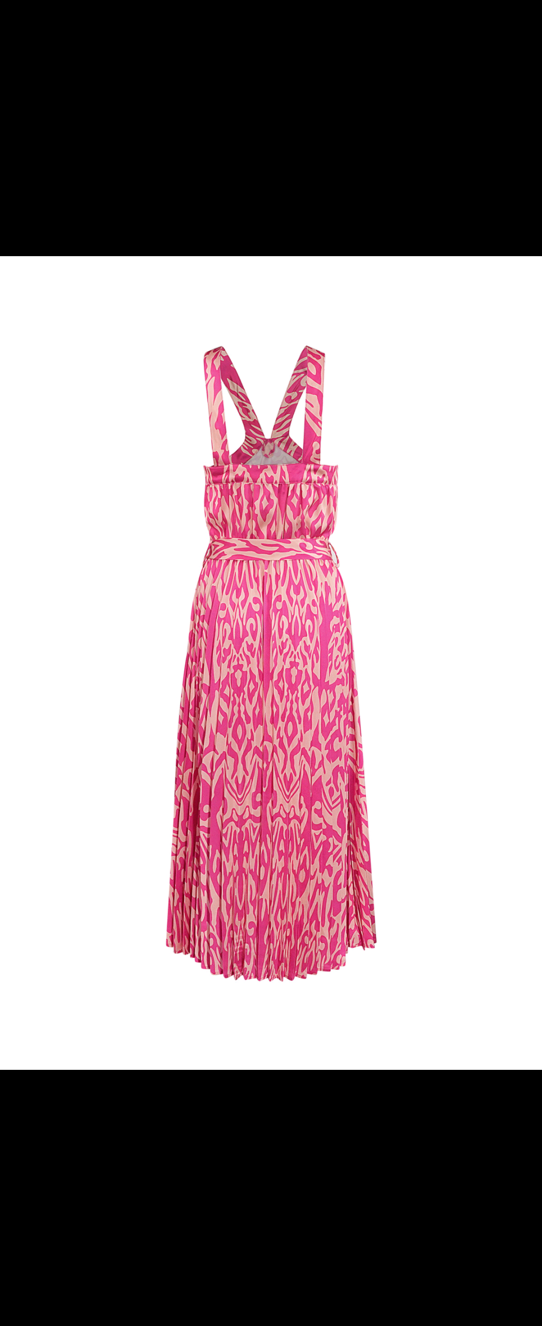 Fuschia Tropical Dress