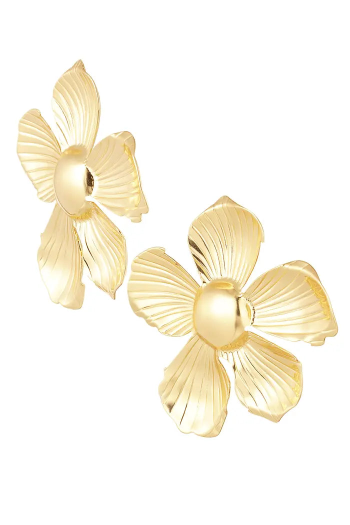 Statement Flower Earrings