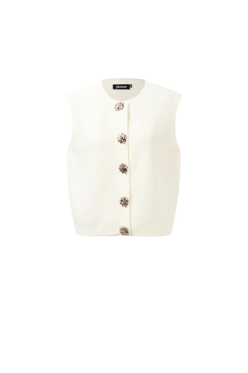 Polyester fiber (polyester) Knitted vest Solid color Casual Fall/Winter Clothes