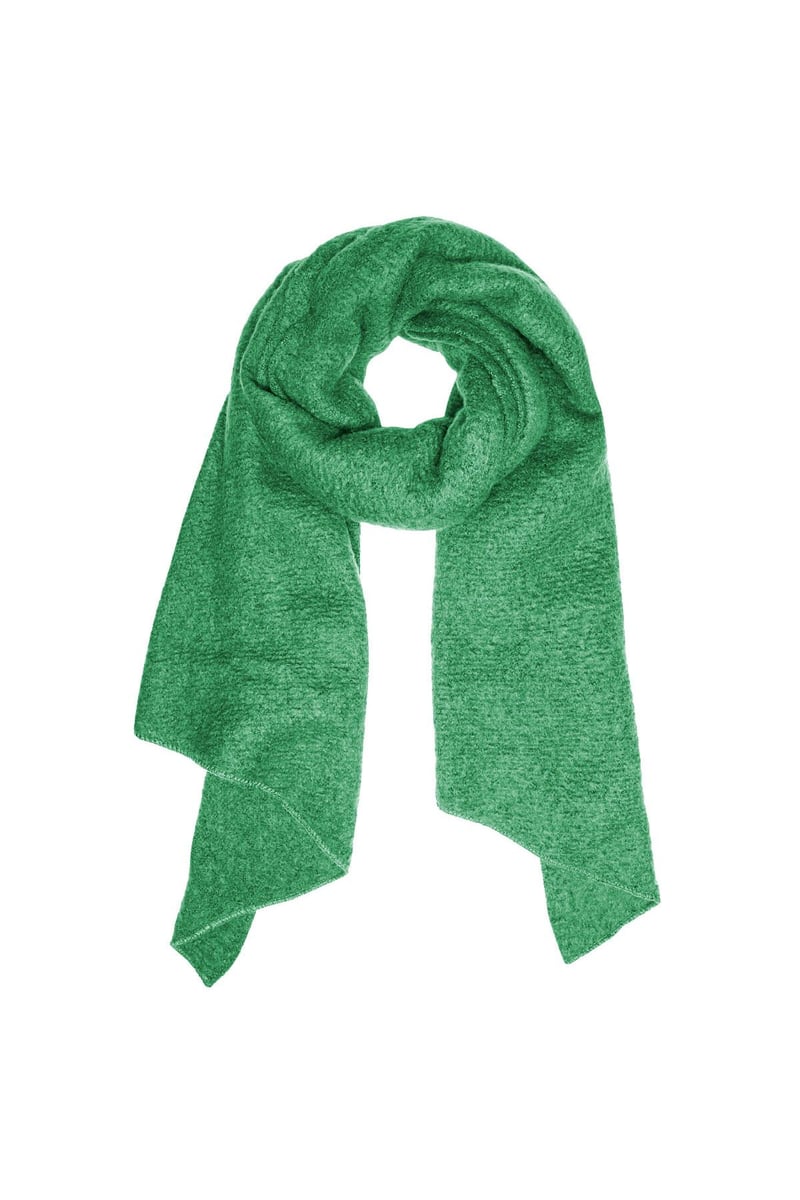 Soft winter scarf coral Polyester