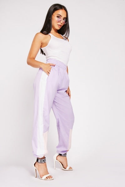 Lavender Luxe Track Pants
