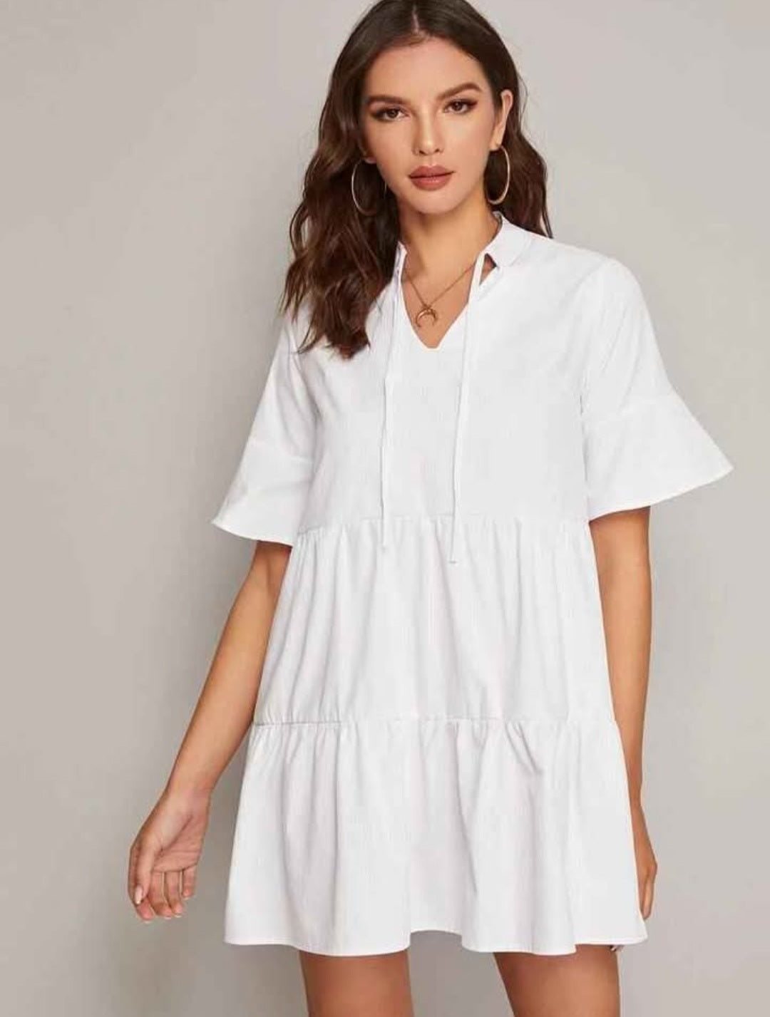 Tiered Tunic Dress