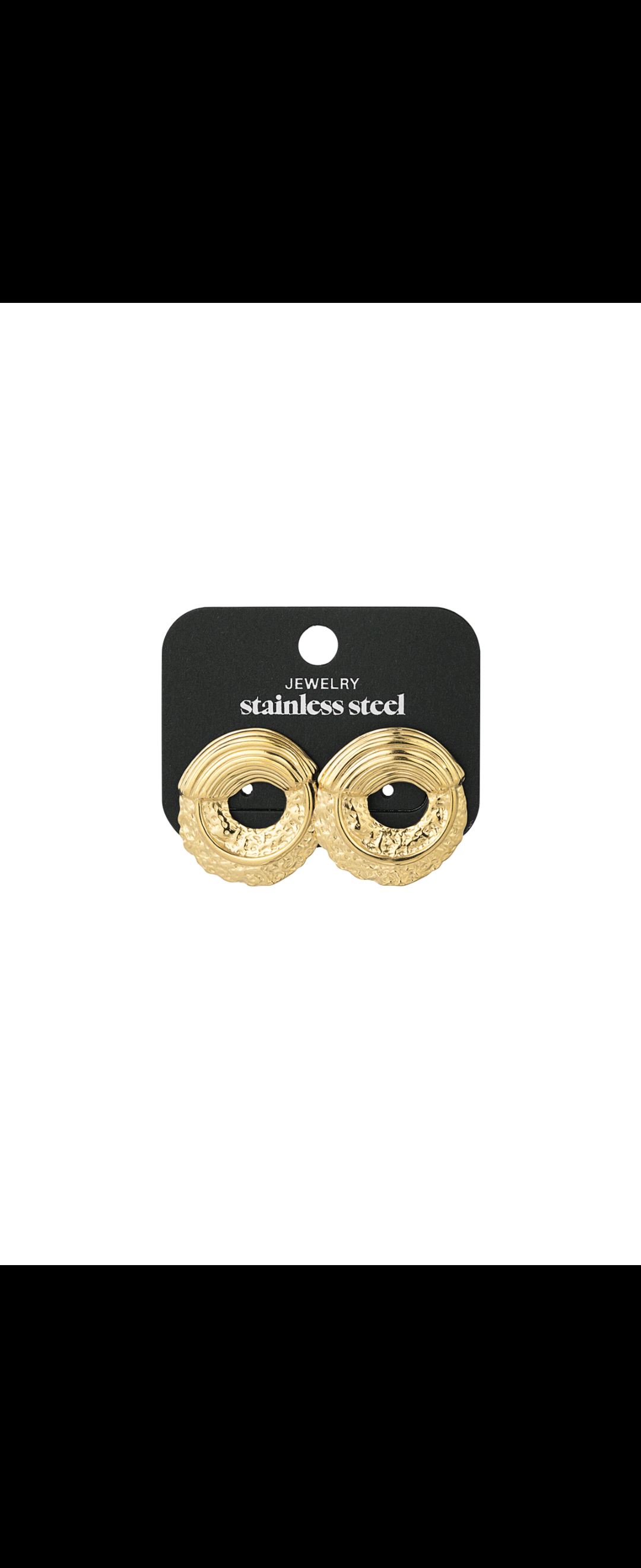 Gold Bagel Knob