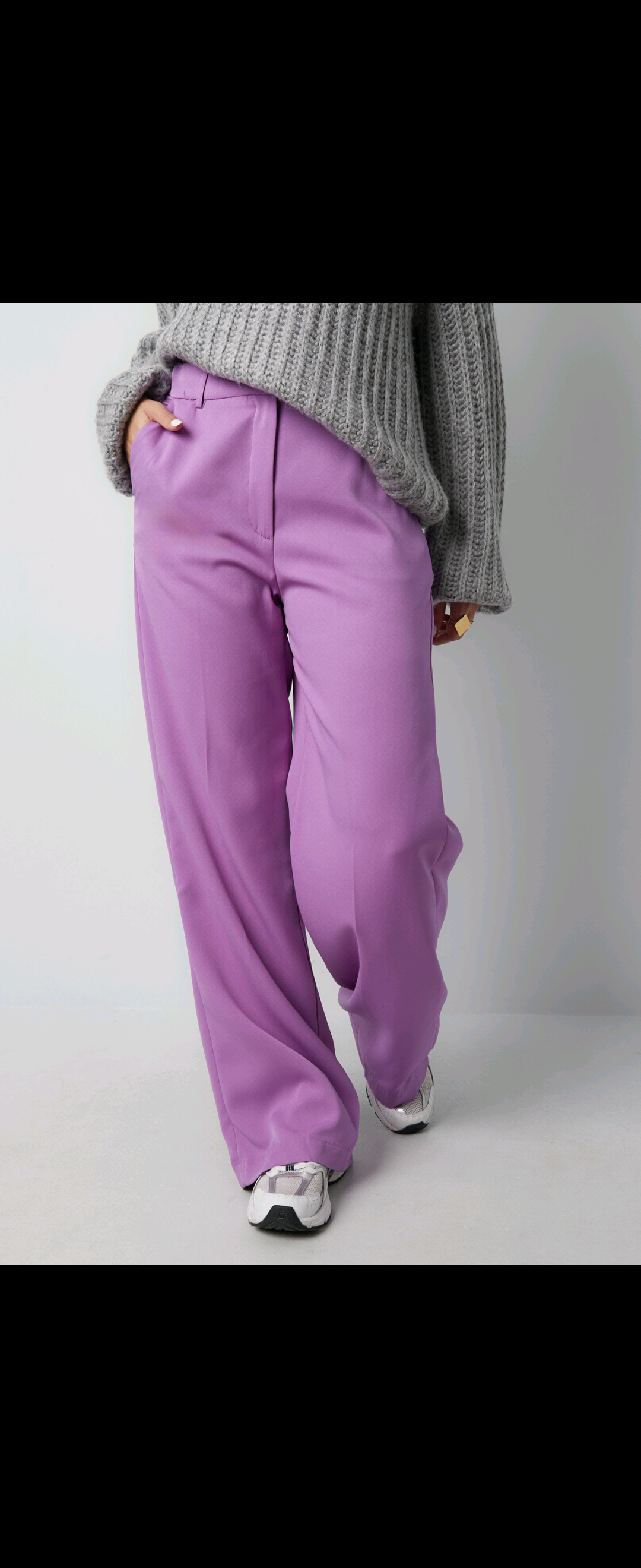 Purple Trousers