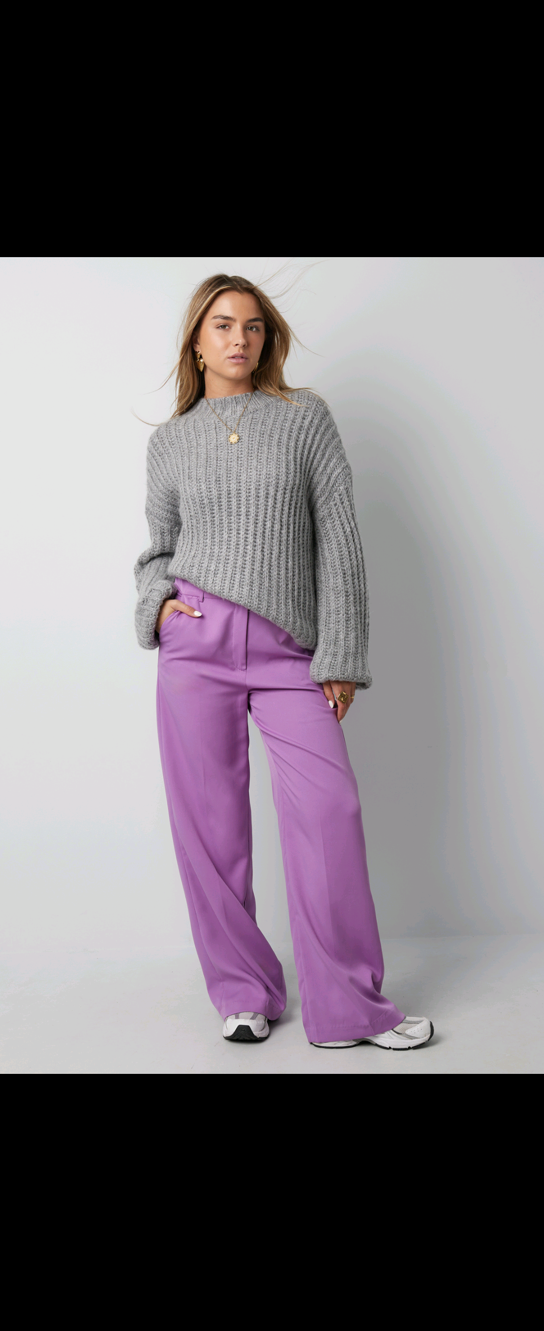Purple Trousers