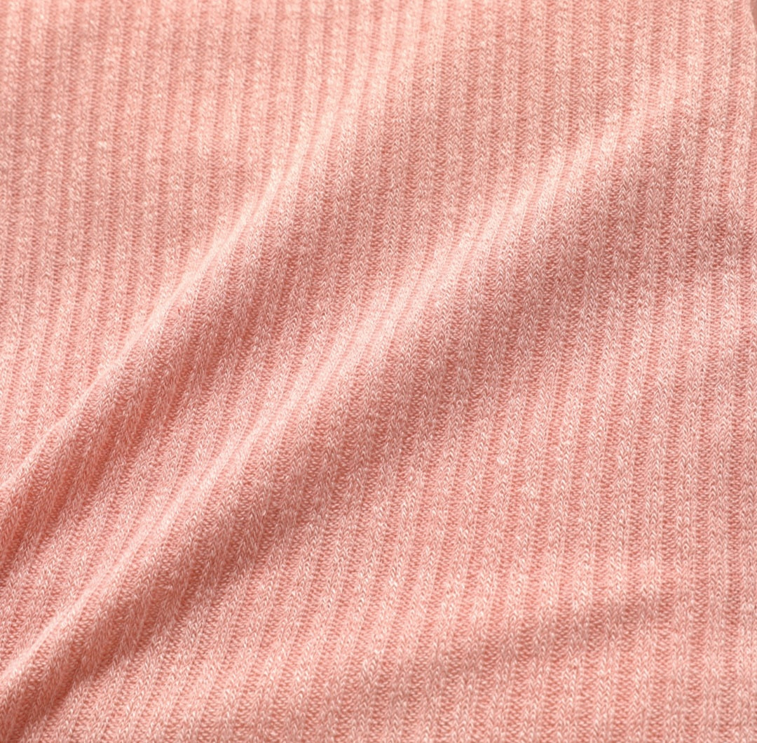 Girls' ribbed turtle neck sweater