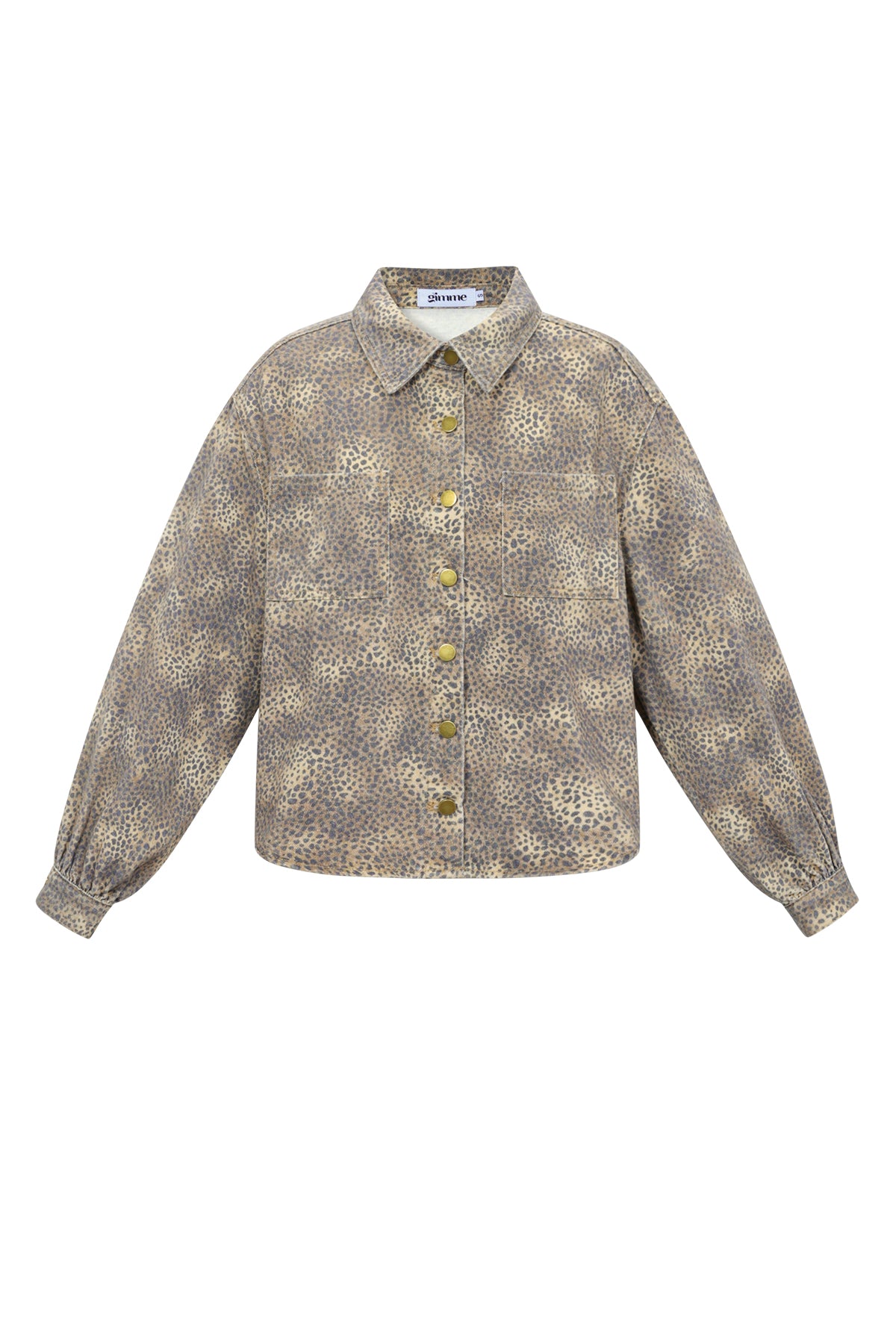 Woven Cotton Women's Denim Jacket Casual Color Clash