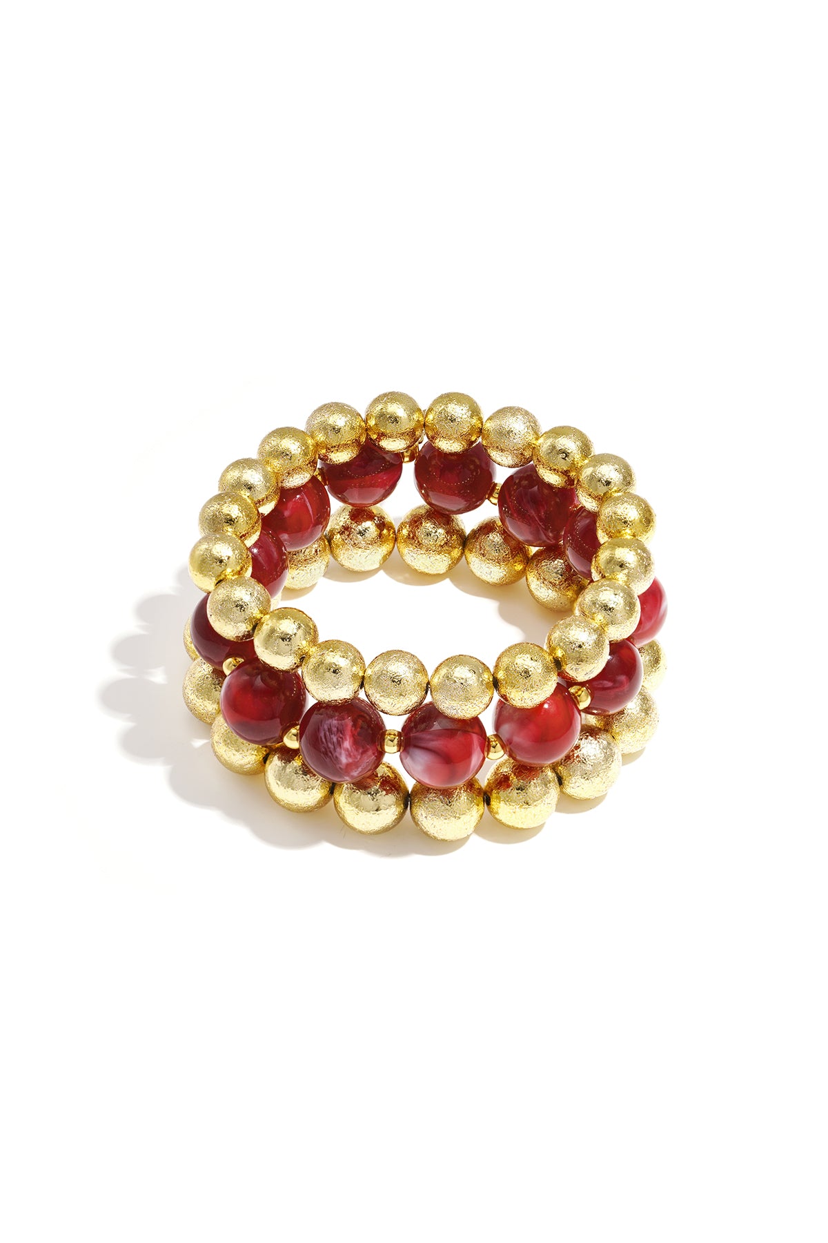 Bracelets set of 3 with beads