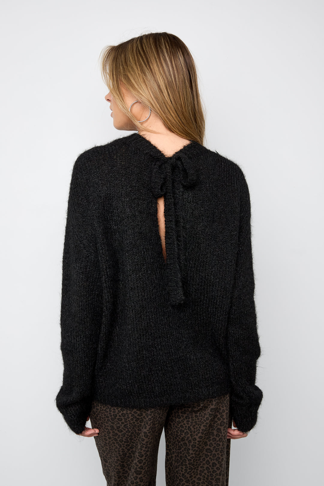 Open Back Sweater