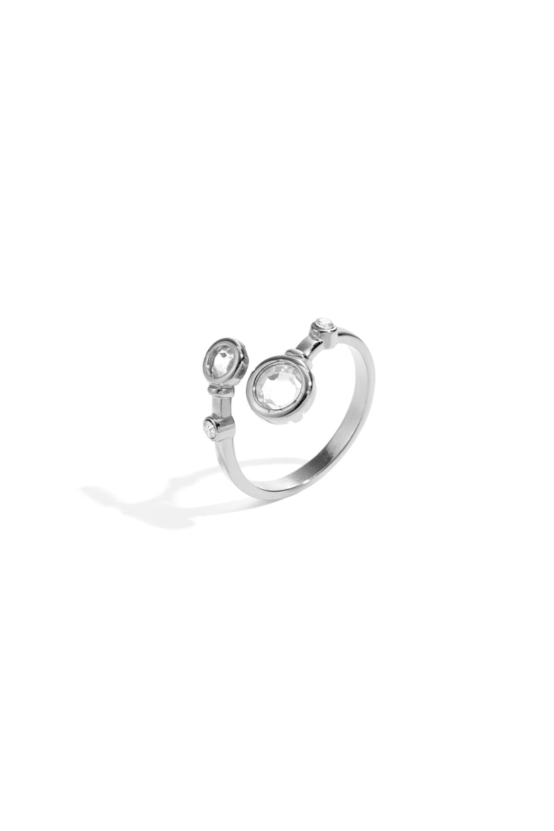 Stainless Steel Minimalist Rings circle Casual Daily Simple Series Women's jewelry