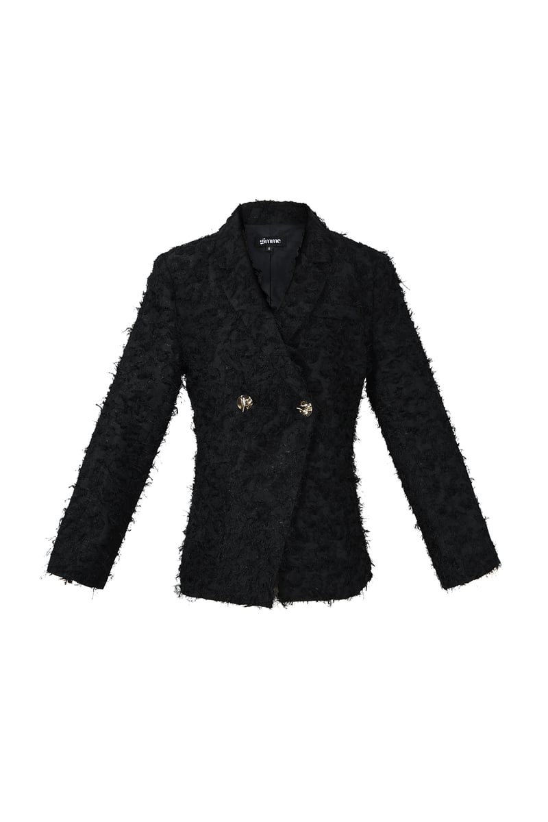 Textured Blazer