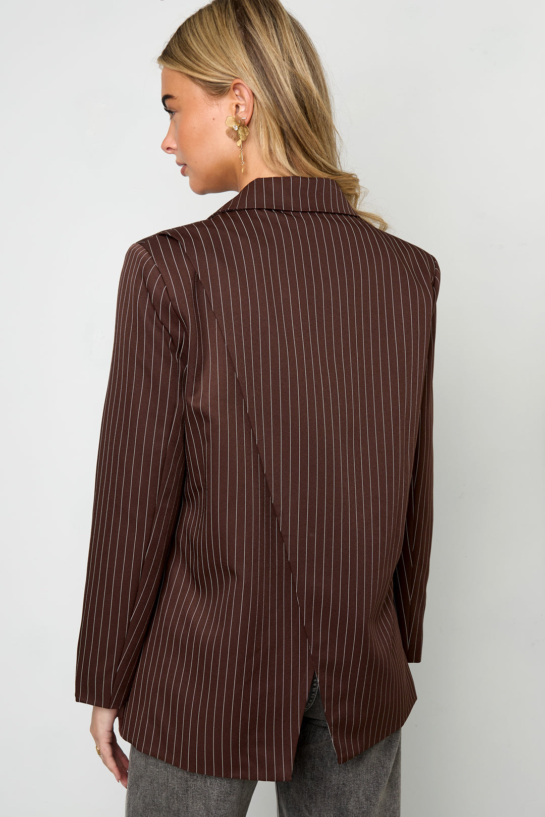 The Pinstripe Blazer