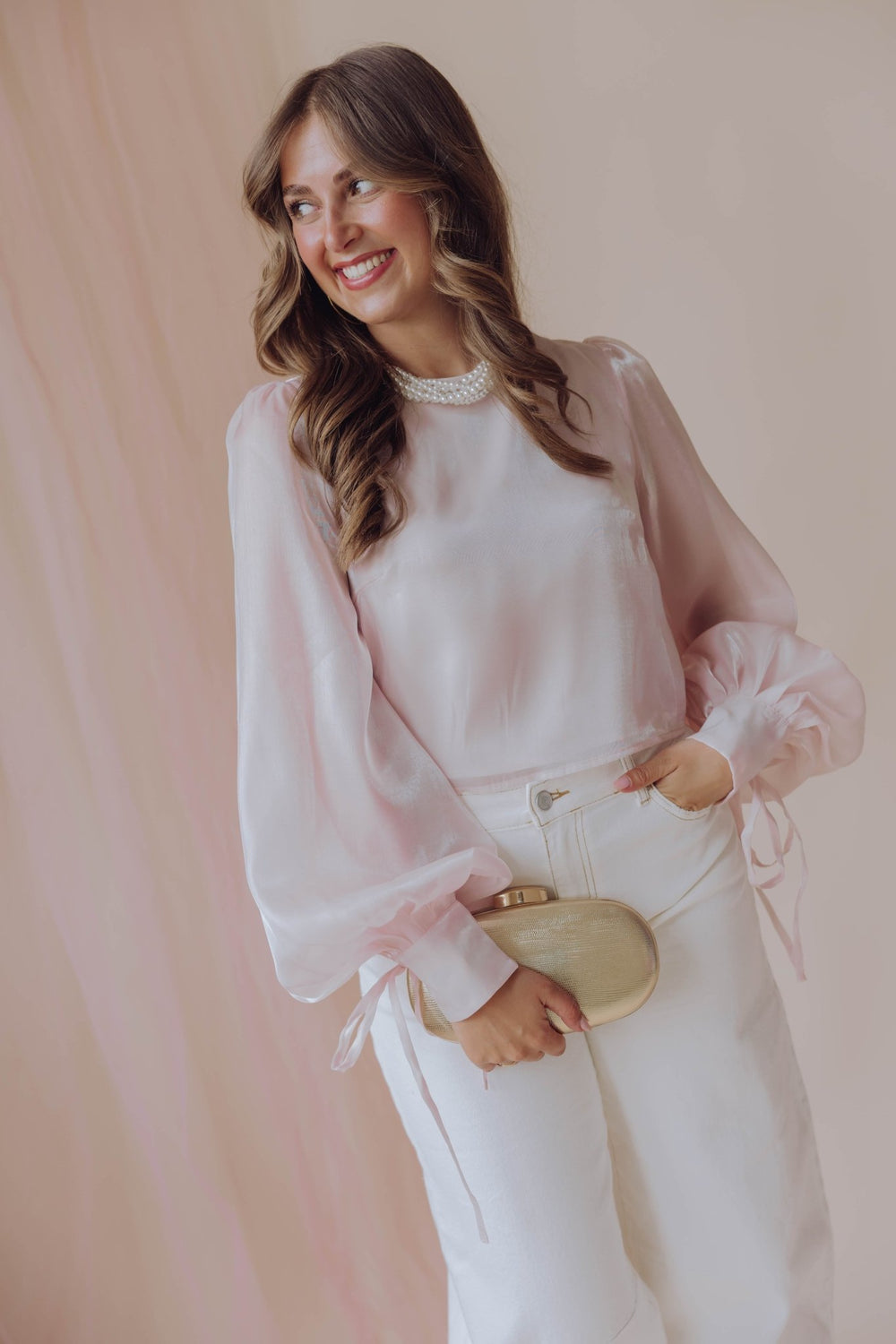 Pink Golden Hour Blouse