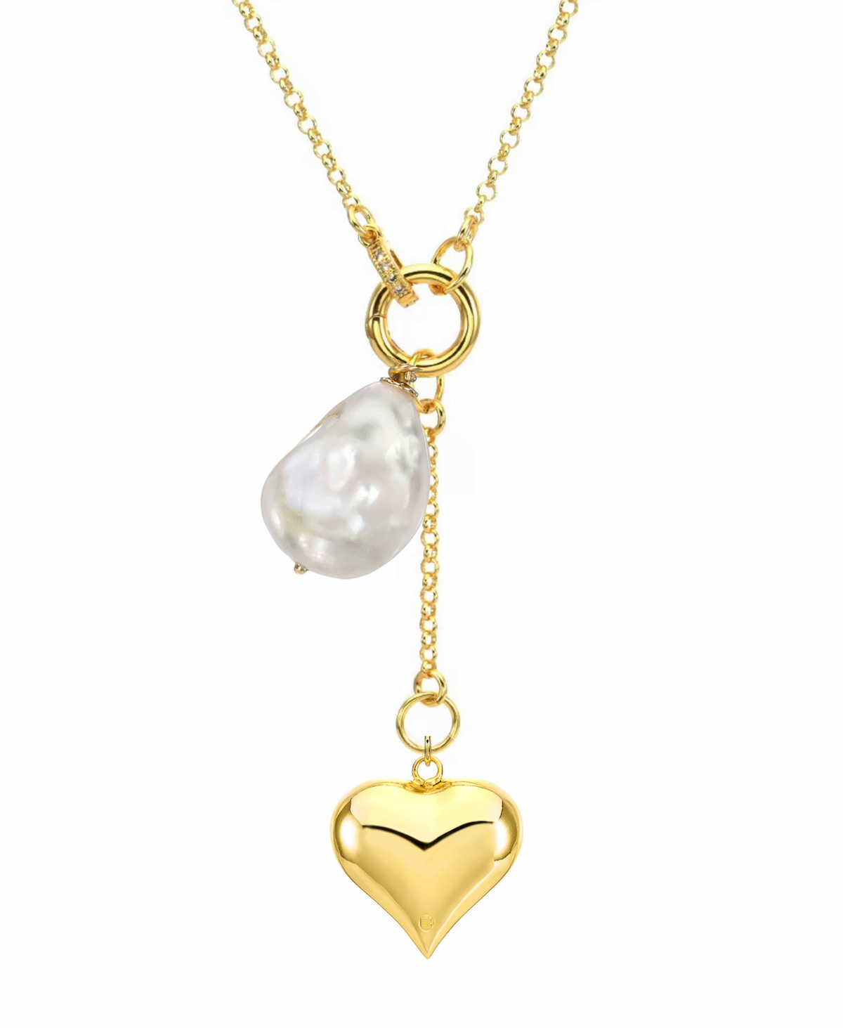 Heart Rock Necklace