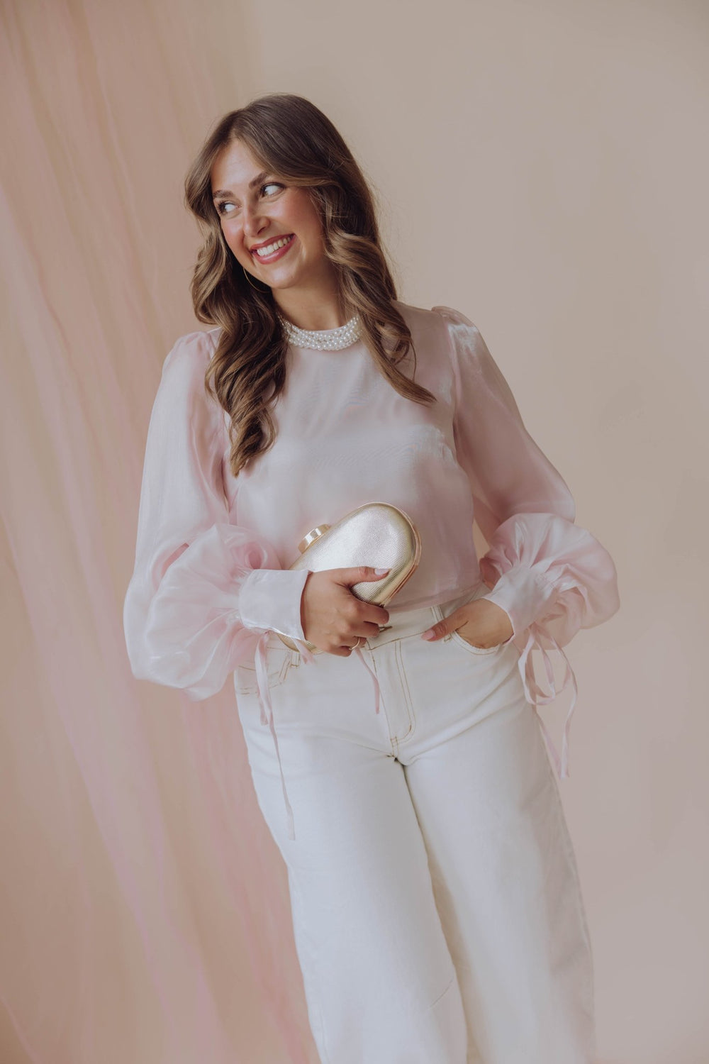Pink Golden Hour Blouse