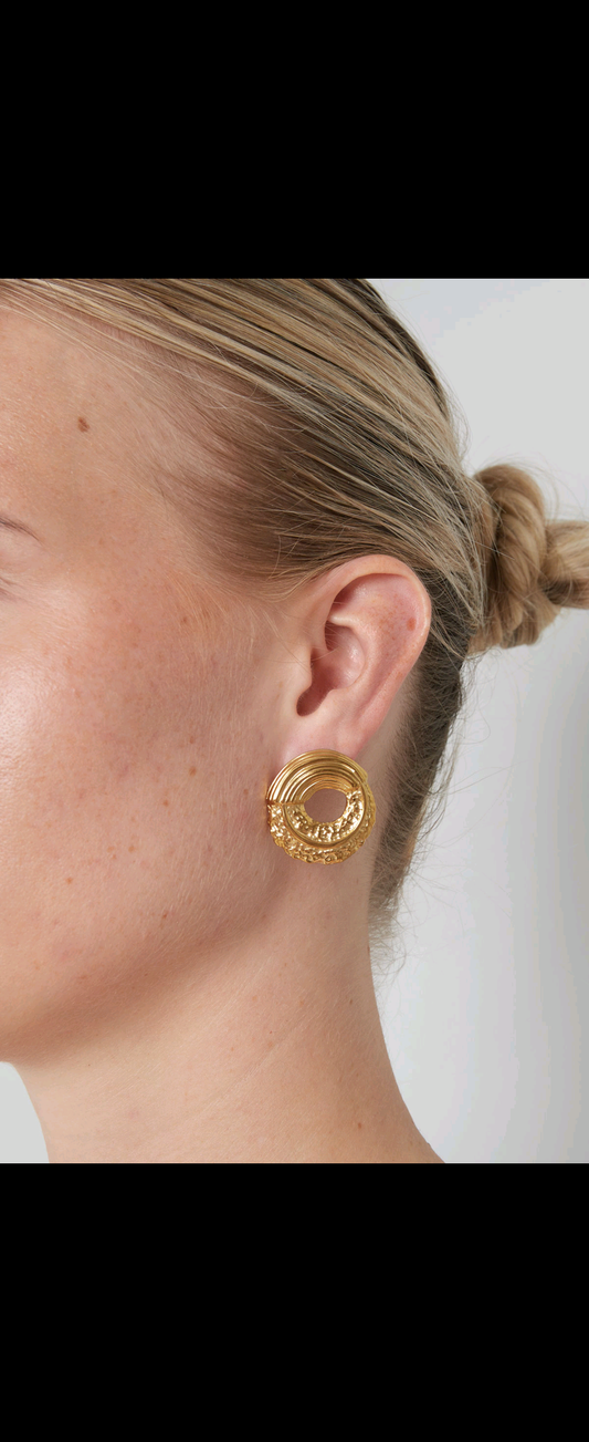 Gold Bagel Knob