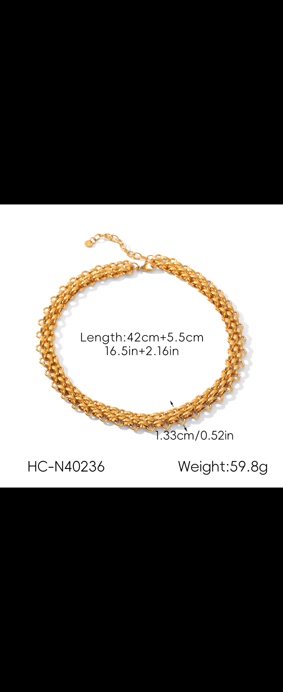 Gold Plated Chainset