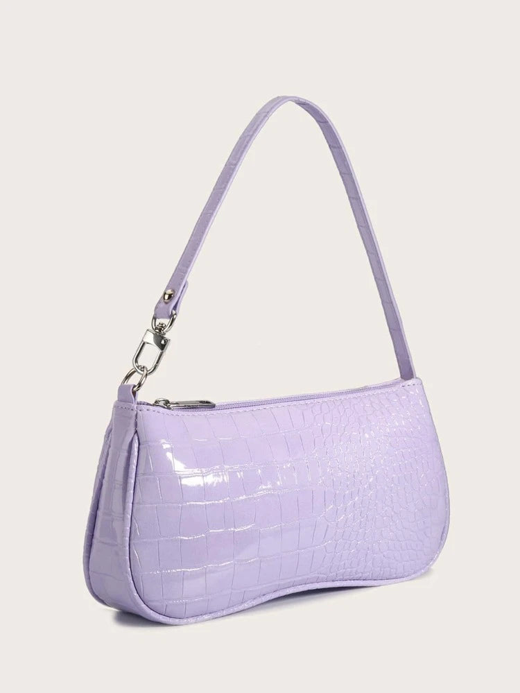 Mock Croc Handbag
