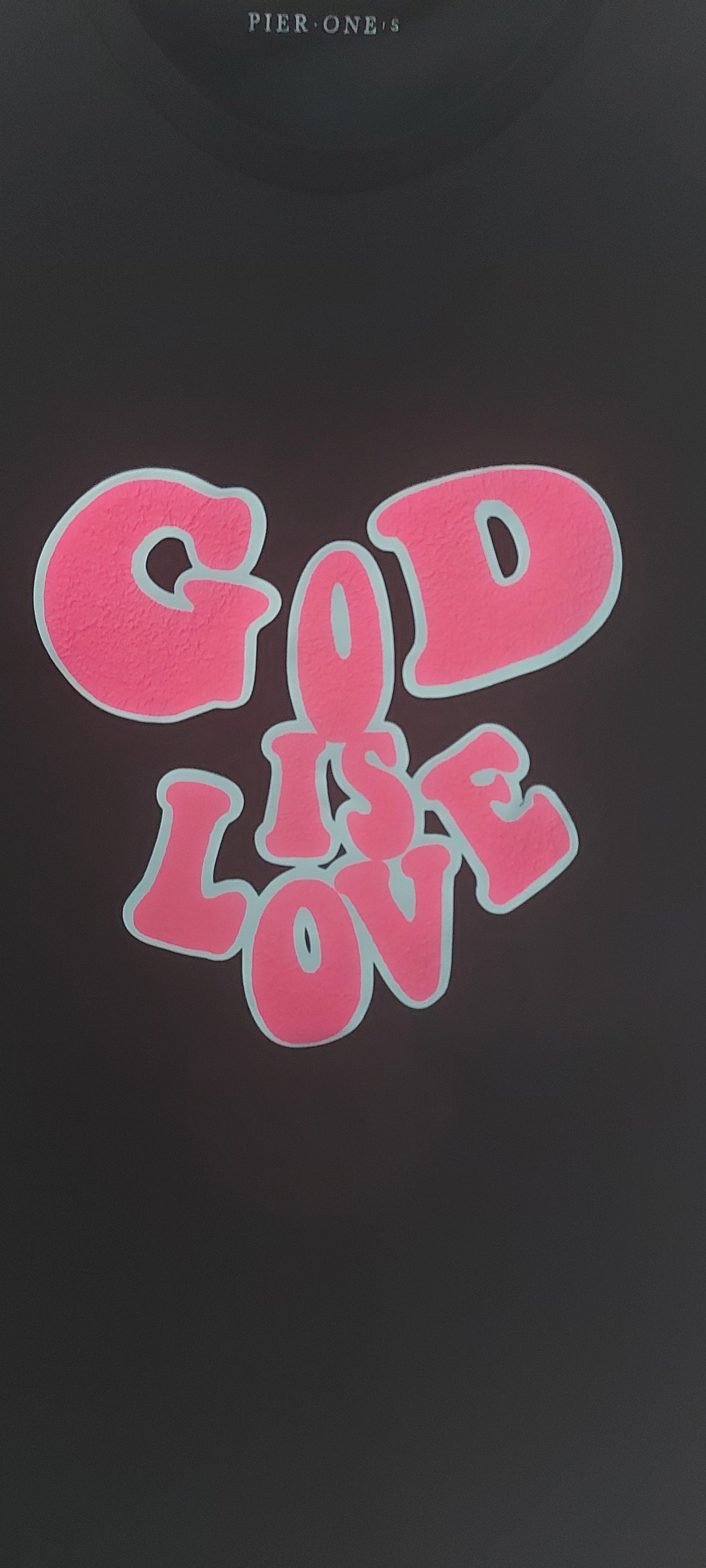 God is Love 3D Glow in the Dark T-shirt