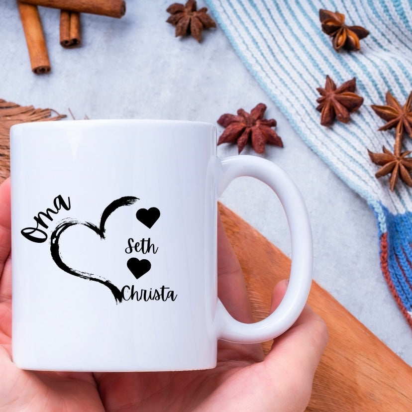 Oma Customizable Text Mug