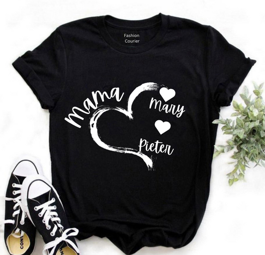 Mama Graphic Text T-shirt